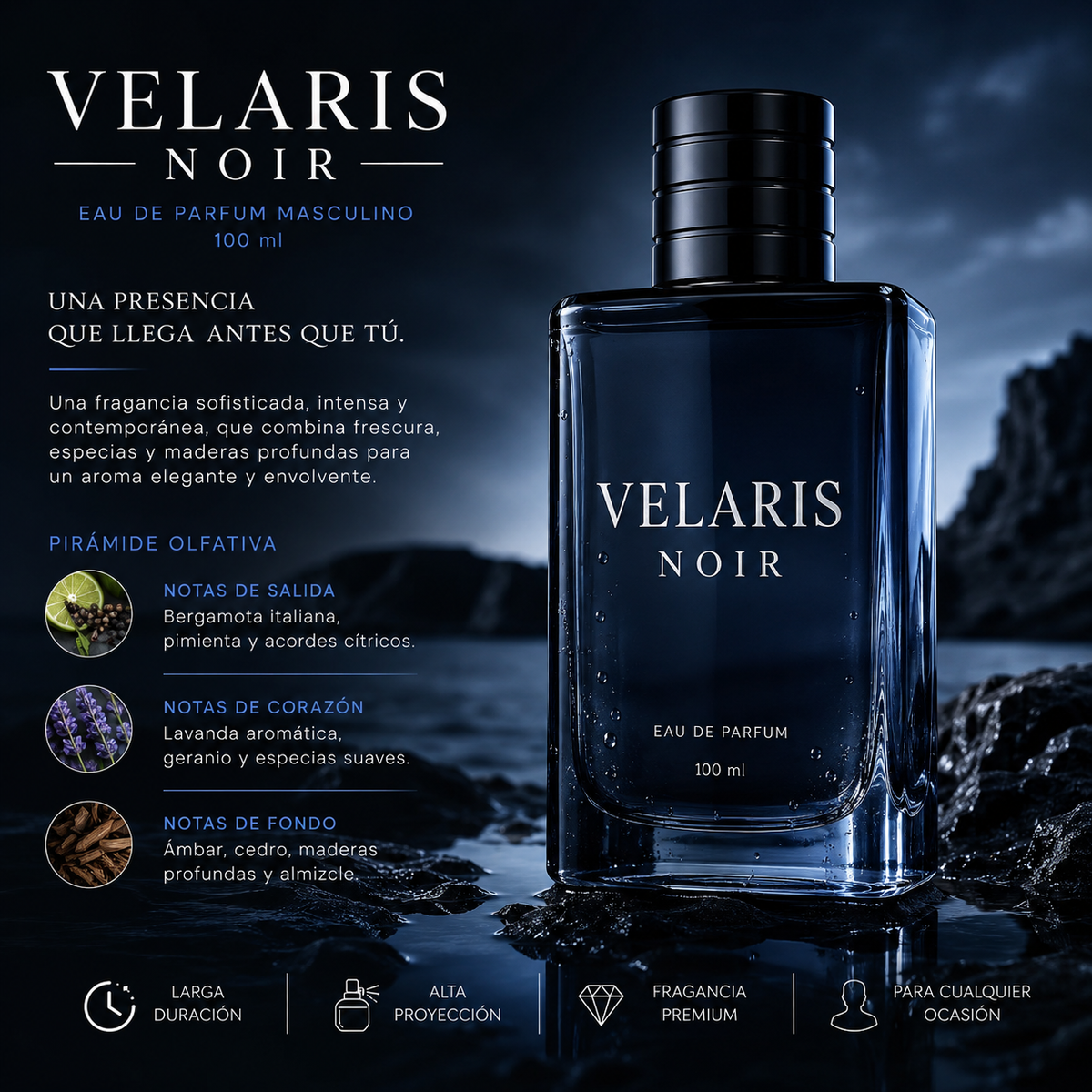 NOIR Eau de Parfum — 100 ml